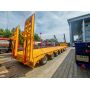 Good Price 90 Tons BLAZERS 20 Wheels LowBed Semi Trailer For Transporting Heavy Machinery In Liberia