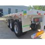 Good Price 60 Ton BLAZERS 3 Axle Container Flatbed Semi Trailer For Nigeria