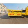 Good Price 80 Tons BLAZERS 4 Axles Container Flatbed Semi Trailer For Liberia