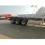 High Quality 60 Tons BLAZERS 3 Axle Container Flatbed Semi Trailer For Guinea