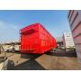 Durable 3 Axle 80 Ton Fence Semi Trailer For Construction Logistics