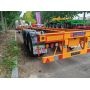 Good Price Skeleton Semi Trailer 20ft 40ft Container Chassis for Sale