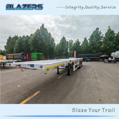 20FT flatbed trailer semi trailer,3axle,40FT flatbed trailer semi trailer,cheap flatbed semi trailer