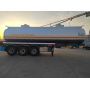 Durable 54CBM BLAZERS 3-axle Oil Tanker Semi Trailer For Zambia