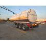 Durable 54CBM BLAZERS 3-axle Oil Tanker Semi Trailer For Zambia