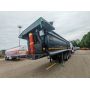Durable 70Tons BLAZERS 4 Axles Dump Semi Trailer Suitable for Guinea