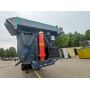 Durable 70Tons BLAZERS 4 Axles Dump Semi Trailer Suitable for Guinea