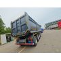 Durable 70Tons BLAZERS 4 Axles Dump Semi Trailer Suitable for Guinea