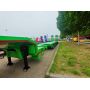 High Load Capacity 150Tons BLAZERS 8Axle Low Bed Semi Trailer For Angola