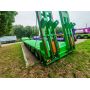 High Load Capacity 150Tons BLAZERS 8Axle Low Bed Semi Trailer For Angola