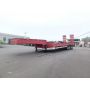 Good Price 80 Tons BLAZERS 4 Axle Lowbed Semi Trailer For Transporting Heavy Machinery For Angola