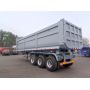 Strong 3 Axle 50 Ton Tipper Semi Trailer For Nigeria Mining industry