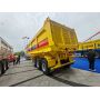 Hydraulic Rear  3 Axle Dump Semi Trailer  for Africa