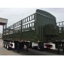 Brand New 60Tons BLAZERS 3 Axles Fence Cargo Semi Trailer For Ghana
