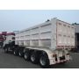 Good Performance 60 Tons BLAZERS 3Axle Dump Trailer For Guinea