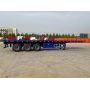Popular 3-Axle 50-Ton Container Flatbed Semi-Trailer For Guinea