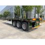 Factory Low Price 3 Axle 50 Tons Container Trailer For Container Transportation In Liberia