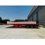 Good Quality 60Tons BLAZERS 3Axle Container Flatbed Semi Trailer For Sierra Leone