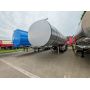 China Factory 3-Axle 45,000-Liter Aluminum Alloy Oil Tank Semi-Trailer For United Arab Emirates
