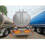 China Factory 3-Axle 45,000-Liter Aluminum Alloy Oil Tank Semi-Trailer For United Arab Emirates