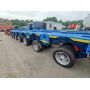 Brand New 120Tons BLAZERS 6 Axles Gooseneck Removable Low Bed Semi Trailer For Nigeria