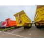 High quality 4Axle 80-Ton U-Type Tipper Semi Trailer For Bauxite Transportation In Sierra Leone