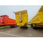 High quality 4Axle 80-Ton U-Type Tipper Semi Trailer For Bauxite Transportation In Sierra Leone
