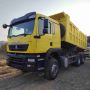 High Quality HOWO TX 371HP Yellow Dump Truck for Algeria