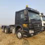 Practical SINOTRUCK HOWO 6X4 430HP Trailer Truck For  Nigeria