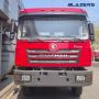 High Performance Stable 430HP SHACMAN F3000 8×4 Tipper Chassis Frame Red For Mining Steep & Slippery Roads
