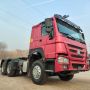 Good Quality SINOTRUK HOWO 400HP  6x4 30 Tons Tractor Truck For Congo