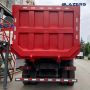 Durable 6x4 HOWO NX 400HP 12 Wheels Red RHD Dump Truck for South Africa