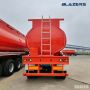 Large Capacity 40CBM BLAZERS 3 Axle Oil Tanker Semi-trailer for Zambia