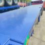 Durable 60Tons BLAZERS 3 Axle Container Flatbed Semi Trailer for Tanzania